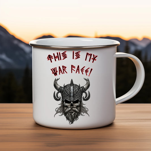 Viking War Face Drinkware