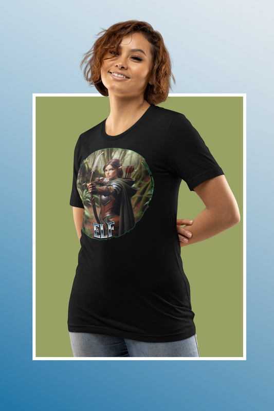 Female Elf Shirt: Embrace Grace, Wisdom & Strength