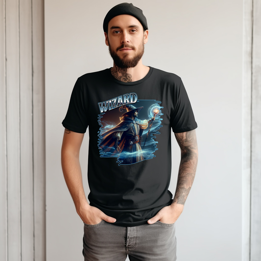 Wizard Magic User Tee-Unleash Your Power